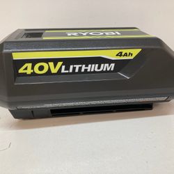 RYOBI OP40404NVM 40V Lithium-Ion 4.0 Ah Battery
