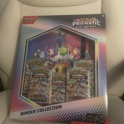 Pokemon Prismatic Evolution Binders 