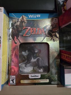 Zelda Twilight Princess HD Wii U (Amiibo Bundle)