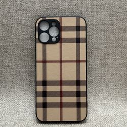 Striped Check Phone Case