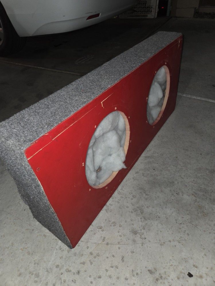 Custom Box For 12' Subwoofers Single Cab