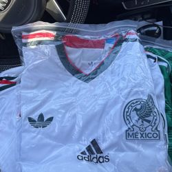 White Mexico Jersey 