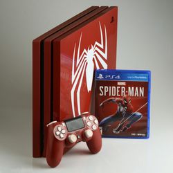 Sony PlayStation 4 PS4 Pro 1TB Marvel Spider-Man Limited Edition Game  Console