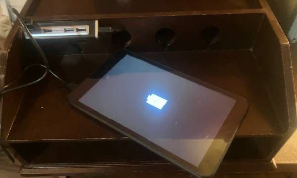 Pottery Barn Wood Charging Station