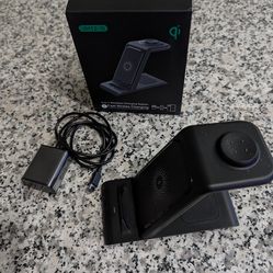 Upgraded 3 in 1 Wireless Charger