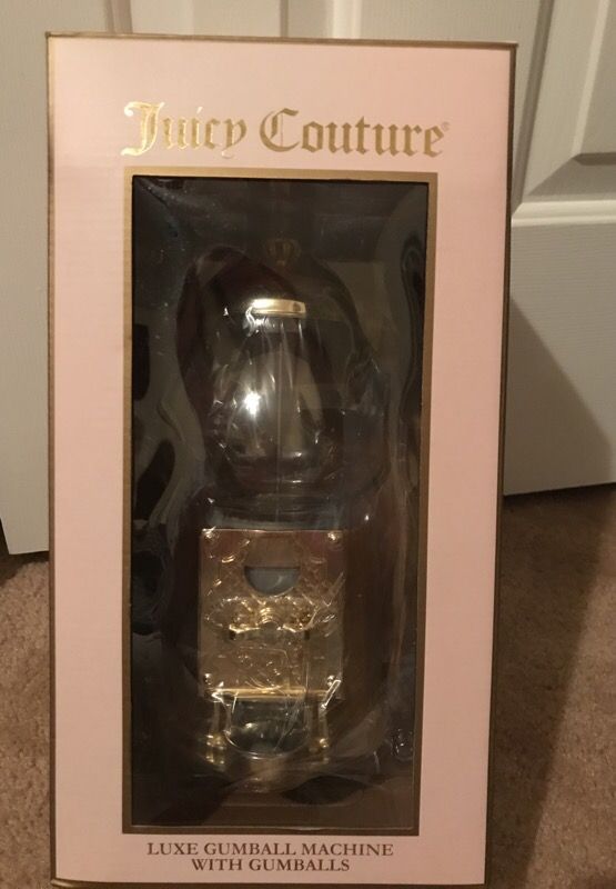 Juicy Couture Luxe GumBall Machine.