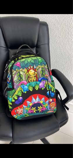 Sprayground Limited Edition Backpack – Colorful Jungle Design