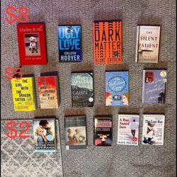 Books: Price Marked In Image 