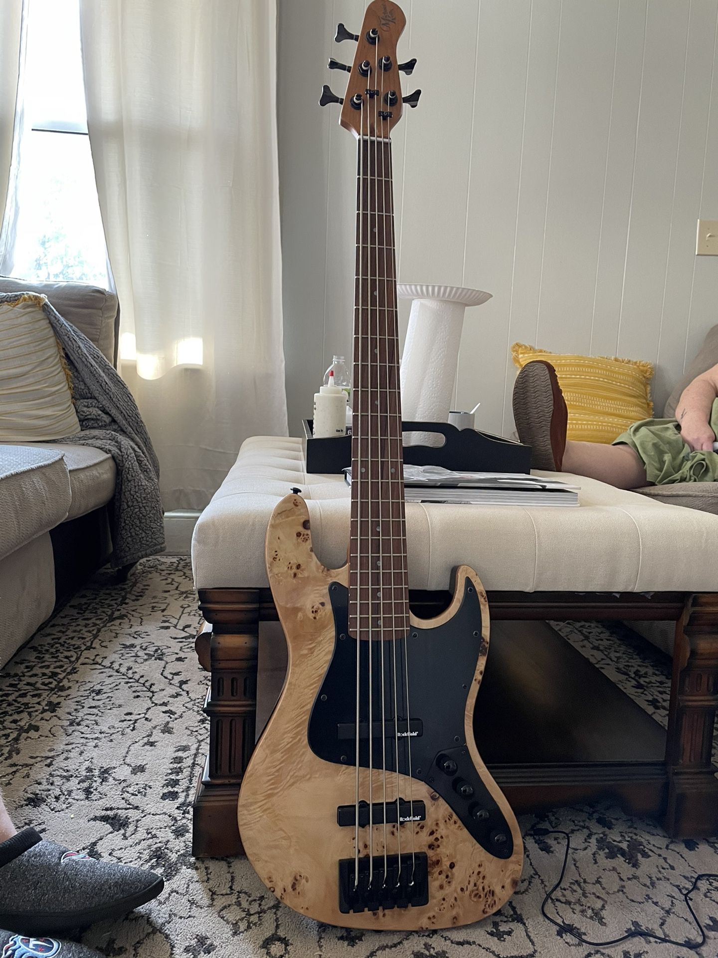 Michael Kelly 5 String Bass With Gig Bag