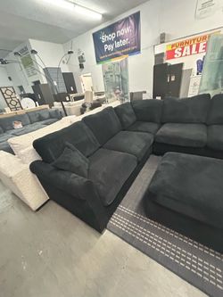 Sofa sectional 3 different colors/ financing available