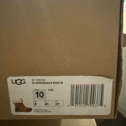 Ugg Authentic Boots Size 10 New 