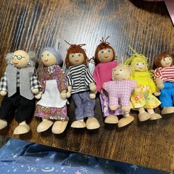Flexible Doll Family 