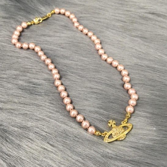 Vivienne Westwood Mini Bas Relief Choker in Gold