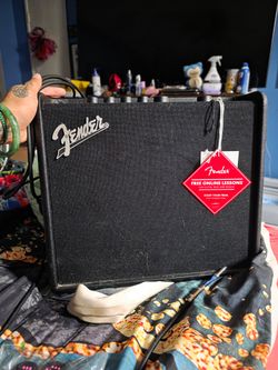 Fender mustang LT25 amp