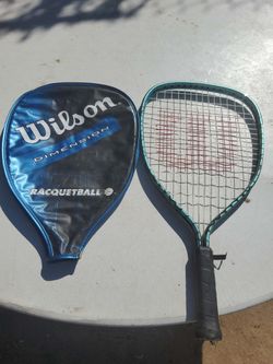 Wilson racquet ball racquet