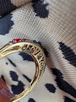 Size 7 birthstone ring