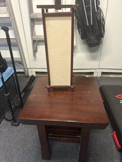 End Table and Lamp