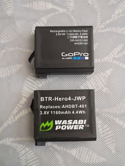Go Pro Hero Camera Batteries
