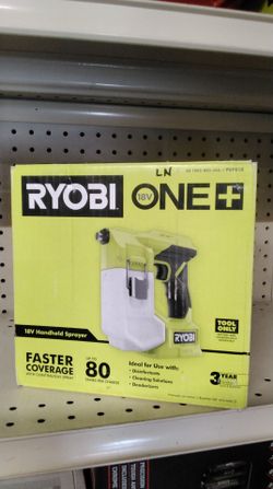 RYOBI ONE + 18V HANDHELD SPRAYER (TOOL ONLY)