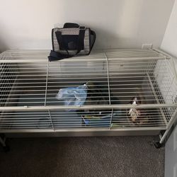 Guinea Pig Cage And Carry Bag