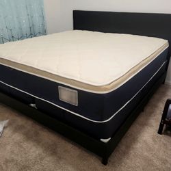 NEW KING PILLOWTOP SET MATTRESS AND BOX SPRING-3PCS