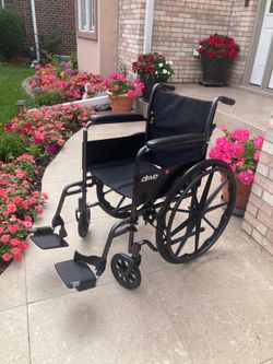 New 18” wheelchair