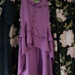 Women's Size 1x Dress And Blouse