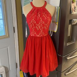 Red Homecoming/ Prom Dress