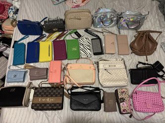 27 Pcs Bags And Purse New With Tag To Like New