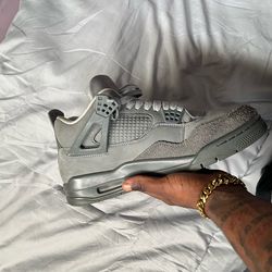 Jordan 4 Paris Olympic wet cement