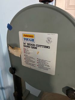 Performance Tough 14" Wood Cutting Band Saw