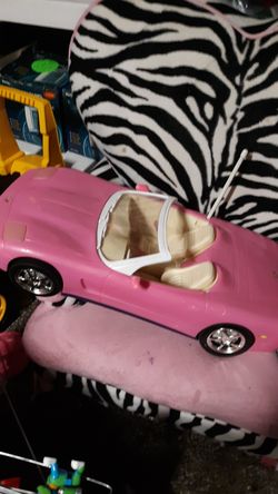 Big Barbie car