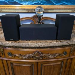 Denon small surround sound speakers