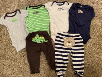 Baby boys 6 mth onesie outfit set