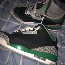 Pine green jordan 3s