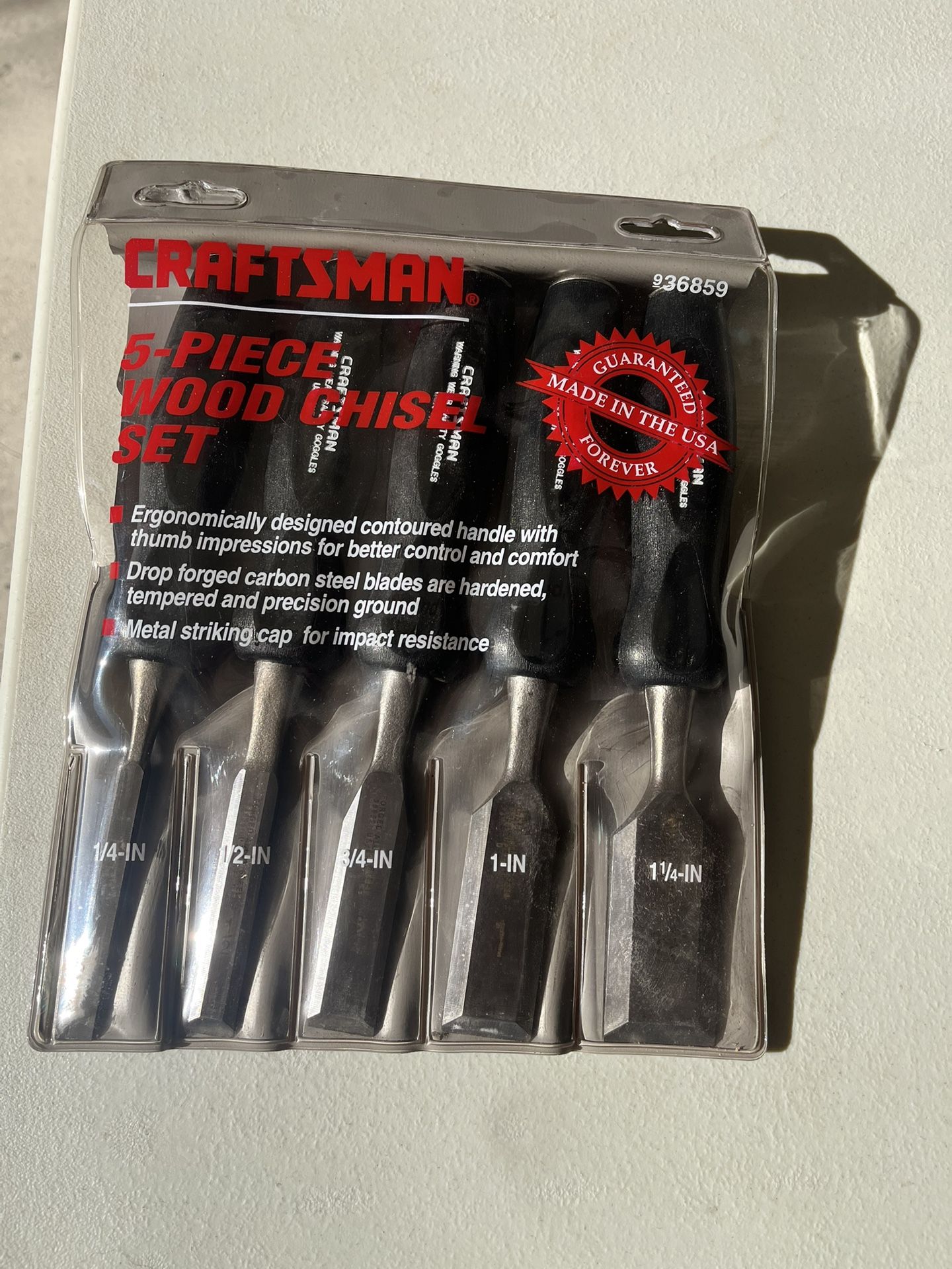 Craftsman Chisel Set
