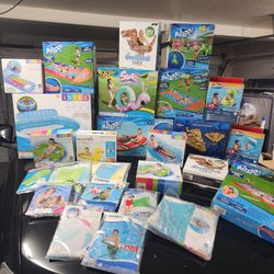 NEW Inflatable Pool Floats, Rafts, Slip N Slide, Beach Balls & More Different Prices or Lot