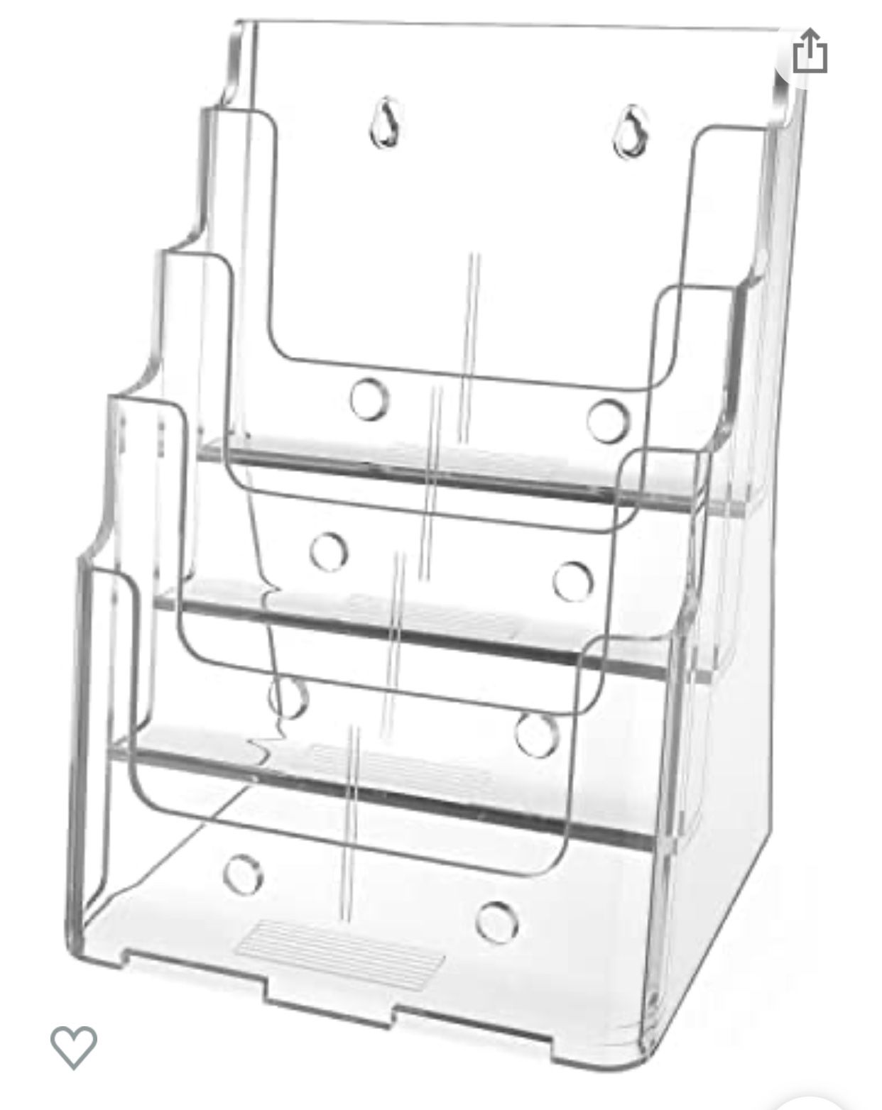 Pamphlet Brochure Magazine Holder