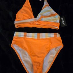 High Waisted Bikini Set Size Medium
