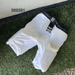Nike Pro Combat Hyperstrong Compression Basketball Shorts - White - 5-PAD Adult XXL 369261