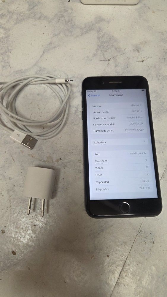 Iphone 8 Plus Black UNLOCKED