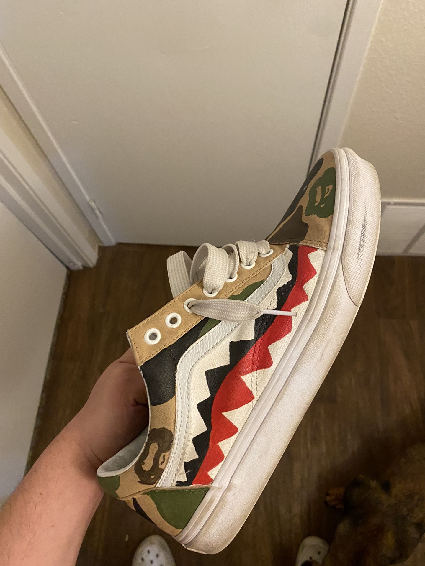 Custom Bape Vans