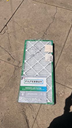 Filterbuy 13x21.5x2 MERV 8 Air Filter