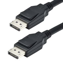 Display Port to Display Port Cable (6 feet) Compatible for Monitor to PC, Lenovo, Dell, HP, Asus, & More