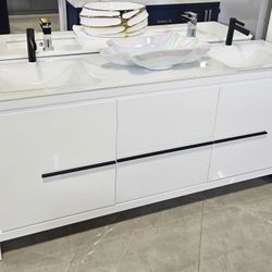 Bathroom Vanity 72”