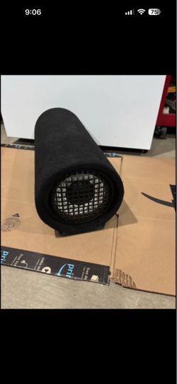 Car audio bass tube subwoofer