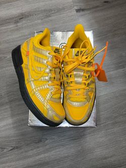 Nike Dunk Low "Off-White Yellow Rubber" Size 6 In Youth