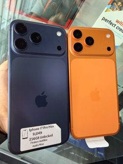 iPhone 17 pro Max 256gb Unlocked