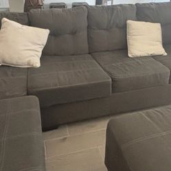 Sectional With Sofa bed 