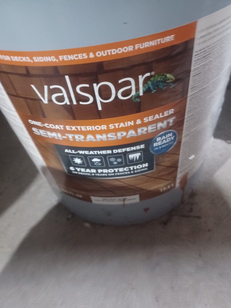 Valspar Stain 5 Gallons
